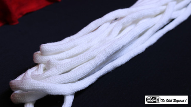 SUPER SOFT WOOL ROPE NO CORE 25 ft. (Extra-White) by Mr. Magic