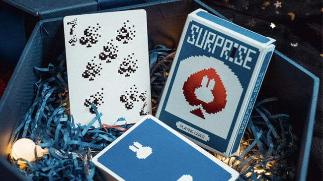 Surprise Deck V5 (Blue) by Bacon Playing Card Company - Pokerdeck