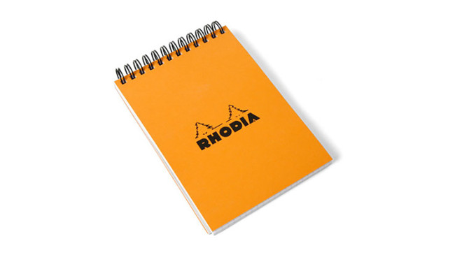 SvenPad® Elegance Rhodia® Edition (Single, Orange Cover) - Forcieblöcke