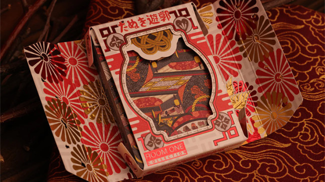 Tanuki Yukaku (Hanafuda) - Pokerdeck
