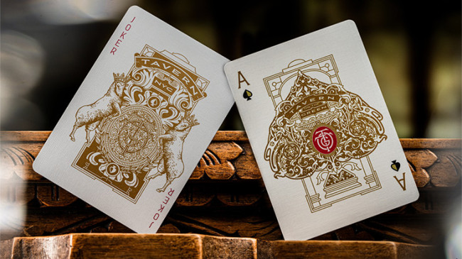 Tavern on the Green: Red Edition by theory11 - Pokerdeck