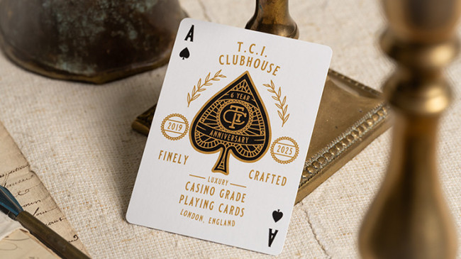 TCI Clubhouse (Black) - Pokerdeck