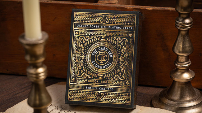 TCI Clubhouse (Black) - Pokerdeck