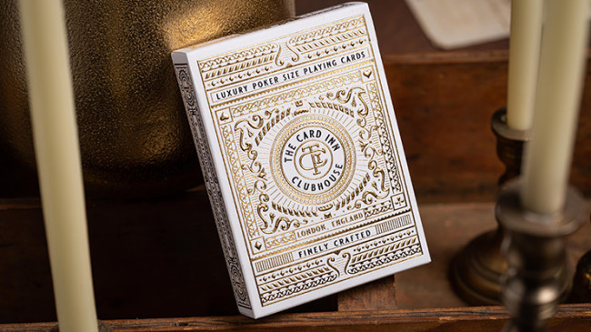 TCI Clubhouse (White) - Pokerdeck