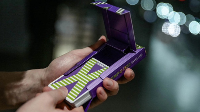 Tempo-Lab Purple - Pokerdeck