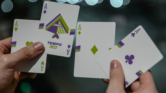 Tempo-Lab Purple - Pokerdeck