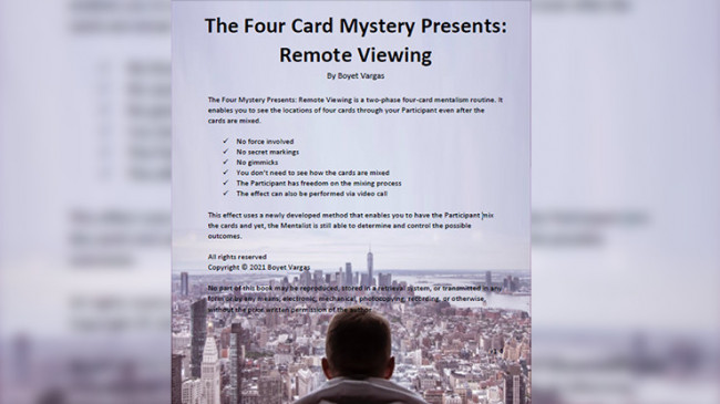 TFCM Presents - Remote Viewing by Boyet Vargas - eBook - DOWNLOAD