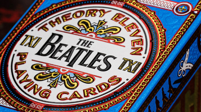 The Beatles (Blue) Playing Cards by theory11 - Pokerdeck