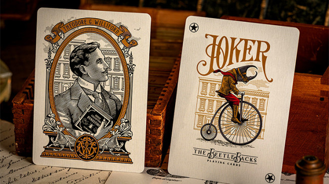 The Beetle Backs (Crimson Edition) - Pokerdeck