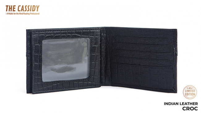THE CASSIDY WALLET CROCODILE / LIMITED 50 by Nakul Shenoy
