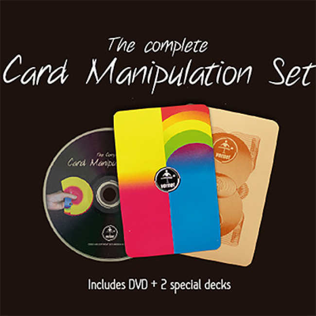 The Complete Card Manipulation Set (DVD plus 2 special decks) by Vernet