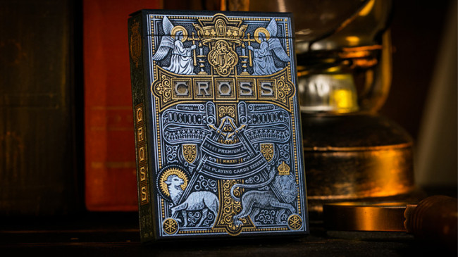 The Cross (Admiral Angels) by Peter Voth x Riffle Shuffle - Pokerdeck