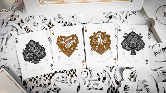 The Four Seasons White Boxset - Pokerdeck