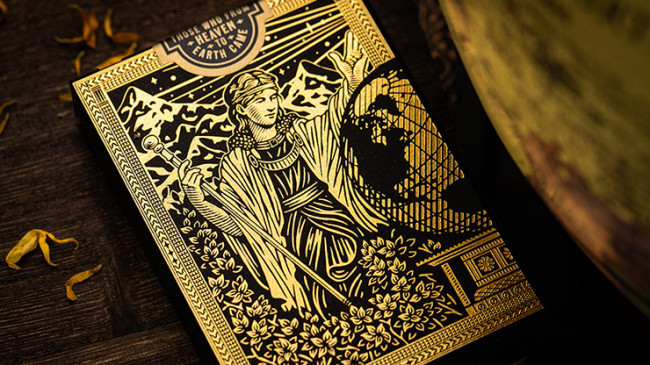 The Great Creator: Earth (Gold Foil) Edition by Riffle Shuffle - Pokerdeck