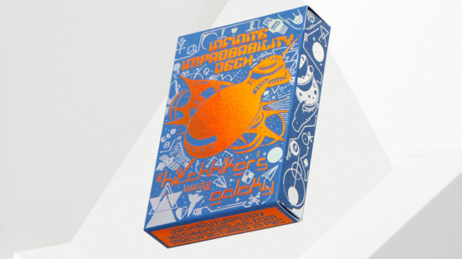 The Hitchhiker's Guide to The Galaxy- The Infinite Improbability Deck (Whale Blue)