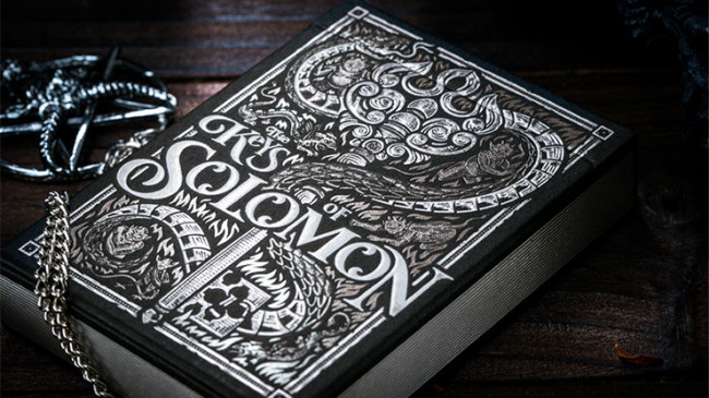 The Keys of Solomon: Silver Spirituum by Riffle Shuffle - Pokerdeck