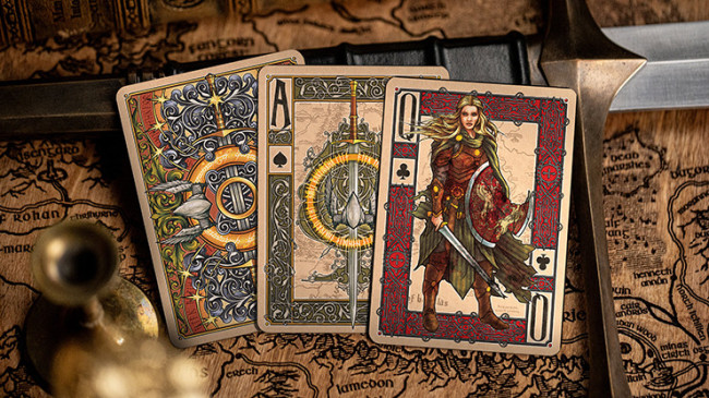 The Lord of the Rings - Return of the King (Black Gilded Edition) by Kings Wild - Pokerdeck