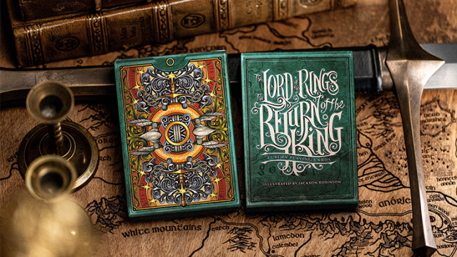 The Lord of the Rings - Return of the King by Kings Wild Project(Green) - Pokerdeck