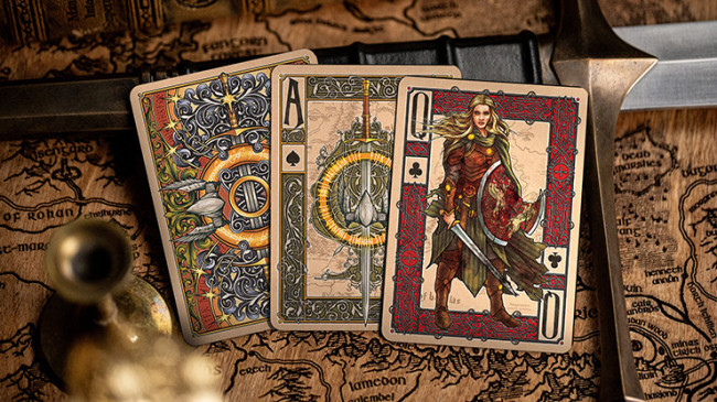 The Lord of the Rings - Return of the King by Kings Wild Project(Green) - Pokerdeck