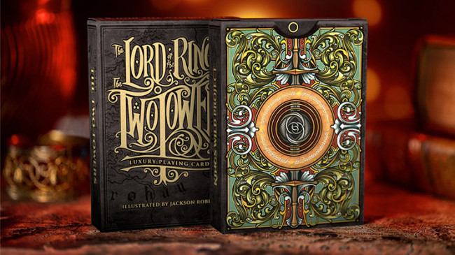 The Lord of the Rings - Two Towers (Gilded Edition) by Kings Wild - Pokerdeck