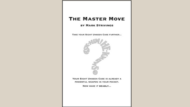 The Master Move by Mark Strivings - Buch