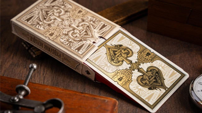 The Parlour Royale Ivory Edition (Red Edge Printing) - Pokerdeck The Parlour Royale Ivory Edition (Red Edge Printing) - Pokerdeck
