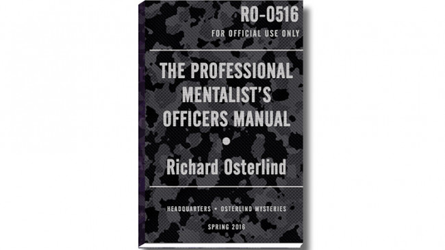 The Professional Mentalist's Officers Manual by Richard Osterlind - Buch