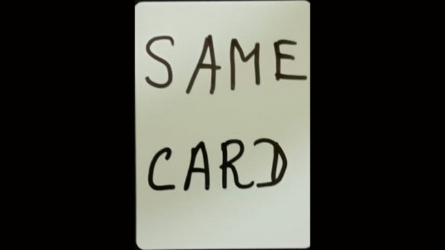 The Same Card by Dibya Guha - Video - DOWNLOAD