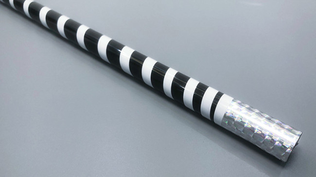 The Ultra Cane (Appearing / Metal) Black / White Stripe  - Erscheinender Stock - Appearing Cane by Bond Lee