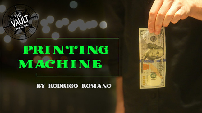 The Vault - Printing Machine by Rodrigo Romano - Video - DOWNLOAD