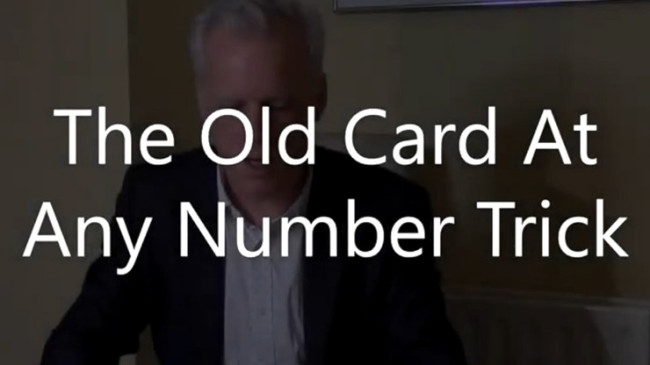 TOCAANT (The Old Card At Any Number Trick) by Brian Lewis - Video - DOWNLOAD