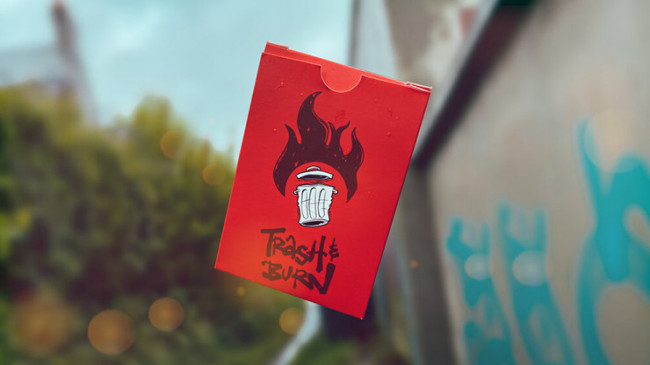 Trash & Burn (Red) by Howlin' Jacks - Pokerdeck