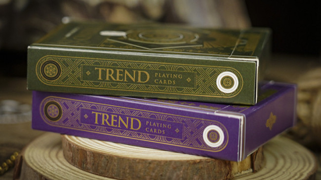 Trend (Purple) by TCC - Pokerdeck