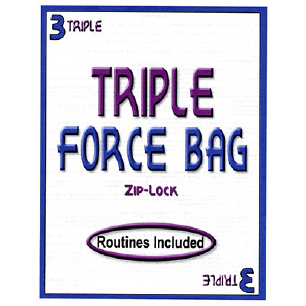 Forcierbeutel Zip Lock - Triple Force Bag - Forcing Bag