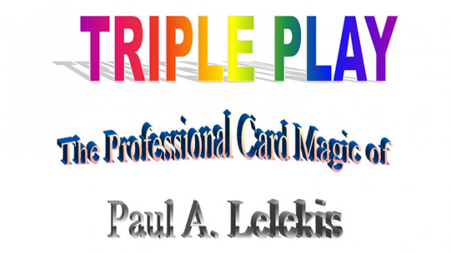 Triple Play by Paul A. Lelekis - Mixed Media - DOWNLOAD
