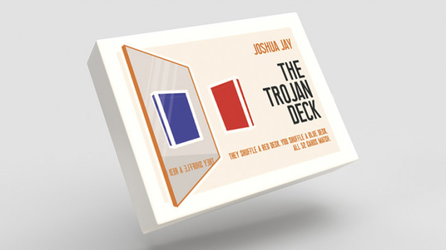 Trojan Deck Standard Index by Joshua Jay - Kartenspiele stimmen überein - Zaubertrick