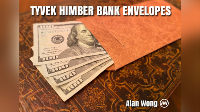 Tyvek Himber Bank Envelope SET by Alan Wong