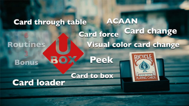UBOX by Edouard Boulanger - Trick Card Case