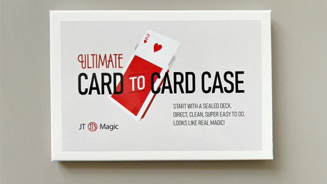 Ultimate Card to Card Case BLAU by JT - Karte verschwindet und erscheint wieder im Etui