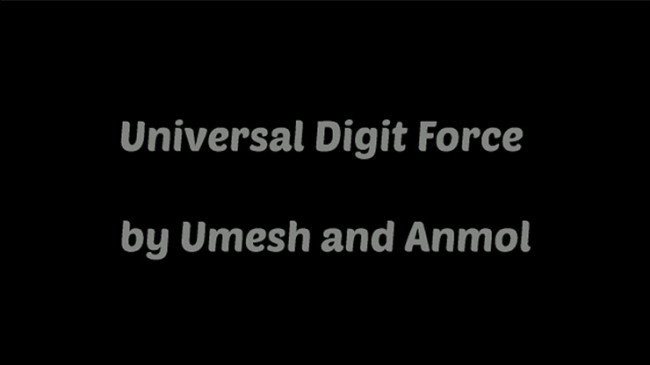 Universal Digital Force by Umesh - Video - DOWNLOAD