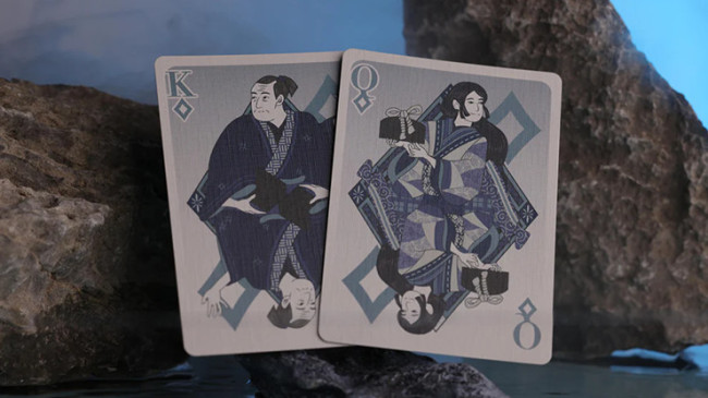 Urashima Tarou (Blue) Origami - Pokerdeck