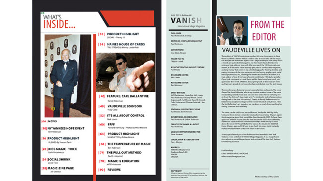 Vanish Magazine #60 - eBook - DOWNLOAD