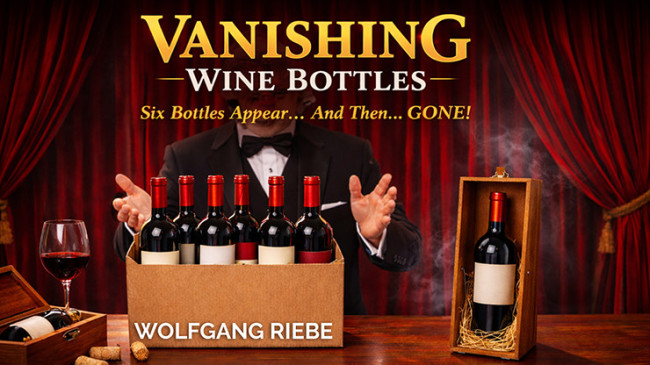 Vanishing Wine Bottles 2.0 by Wolfgang Riebe (Mixed Media ) - DOWNLOAD