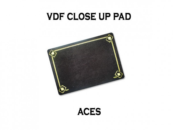 VDF Close Up Pad Standard mit Assen - Schwarz - Closeup Matte