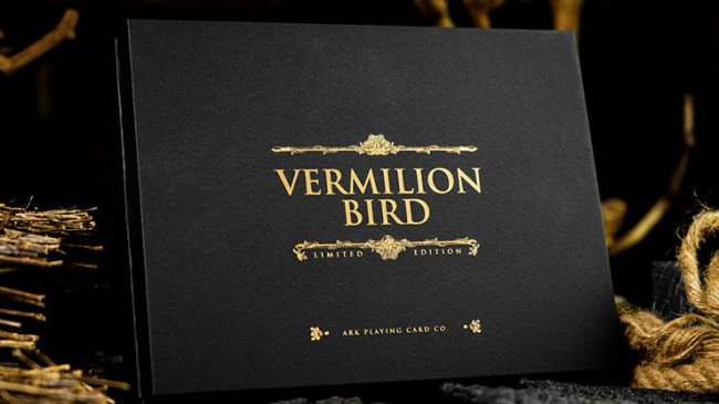 Vermilion Bird Black Gold Box Set by Ark - Pokerdeck