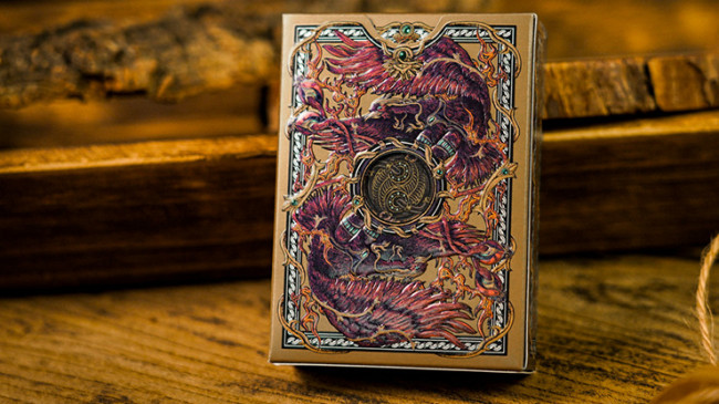 Vermilion Bird Luxury Frame by Ark - Pokerdeck