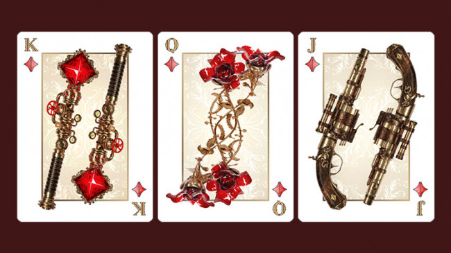 Victorian Steampunk (Silver) - Pokerdeck