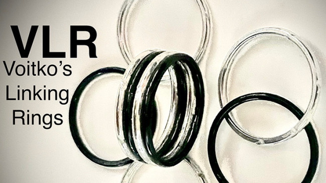 VLR Voitko's Linking Rings Size 10 - Fingerringe ineinander verketten