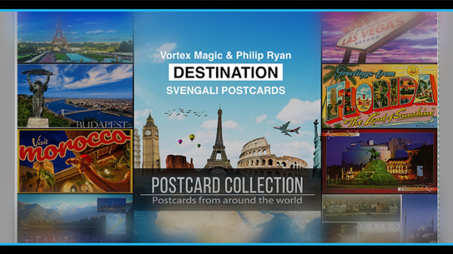 Vortex Magic Presents DESTINATION by Philip Ryan (Svengali Postcards)