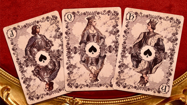 Wars of the Roses (Blue Tuck-2nd Edition Edge-dyed) Playing Cards